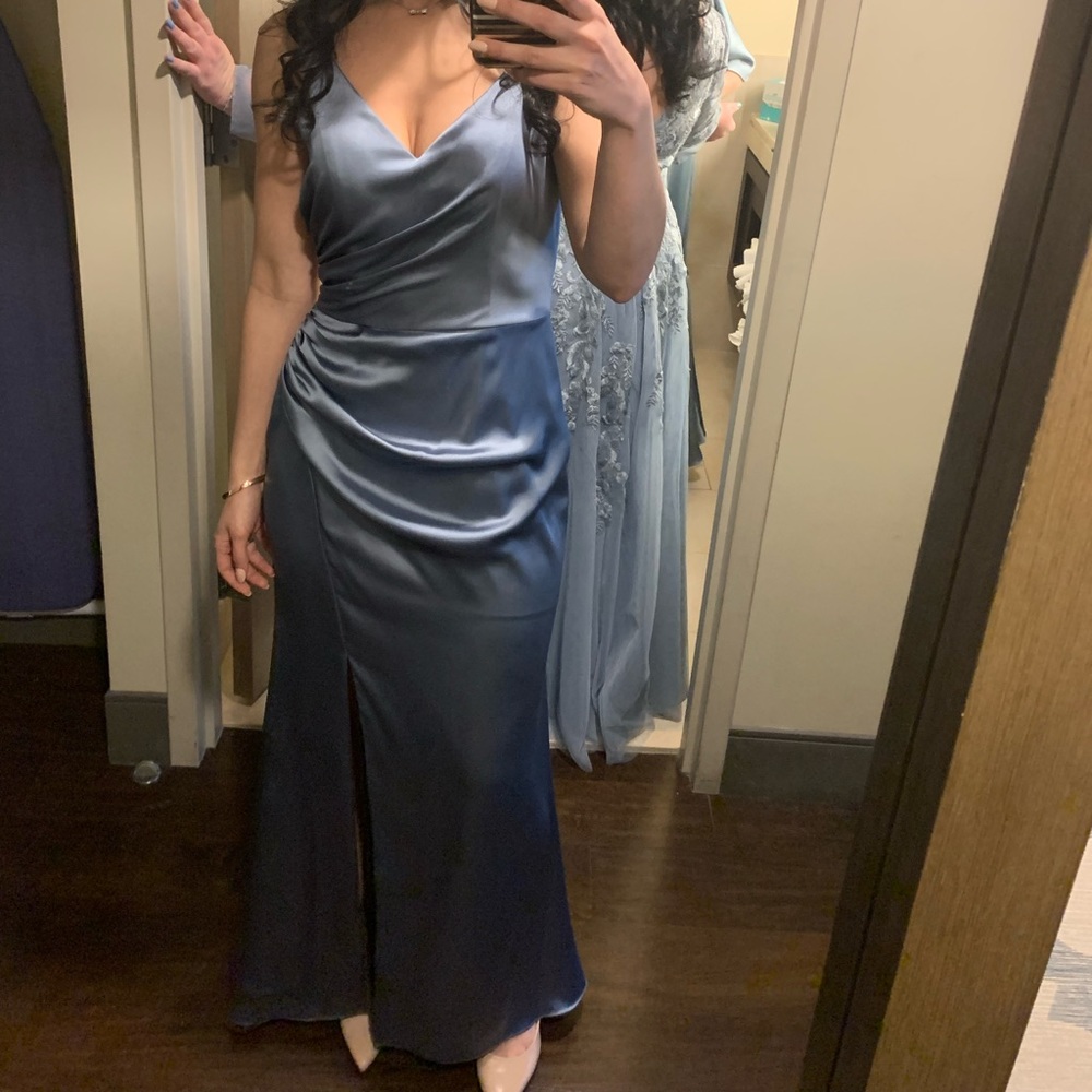 Revelry Rory dress in FRENCH BLUE